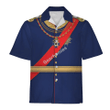 Gearhomies Unisex Hawaiian Shirt King Ludwig II of Bayern Historical 3D Apparel