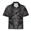 GearHomies Unisex Hawaiian Shirt Pre-Heresy Raven Guard in Mark IV Maximus Power Armor 3D Costumes