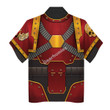 GearHomies Unisex Hawaiian Shirt Blood Angels IX Captain 3D Costumes
