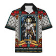 Gearhomies Hawaiian Shirt Joan of Arc 3D Apparel