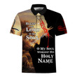 Gearhomies Hawaiian Shirt Bless The Lord O My Soul O My soul I'll Worship Your Holy Name Lyrics 3D Apparel