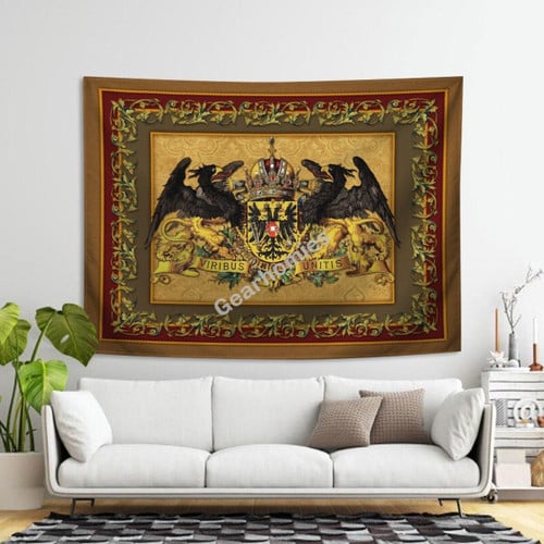 GearHomies Tapestry Emperor Franz Joseph I Coat of Arms Living Room Decoration