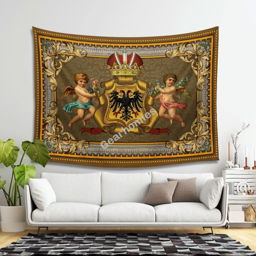 GearHomies Tapestry Coats of arms of the Holy Roman Empire Living Room Decoration