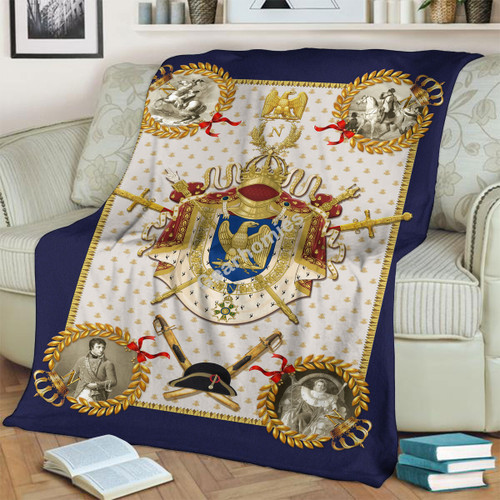 Napoleon Coat of Arms Blanket