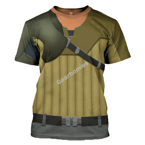 Gearhomies Unisex T-Shirt Kanan Jarrus 3D Apparel
