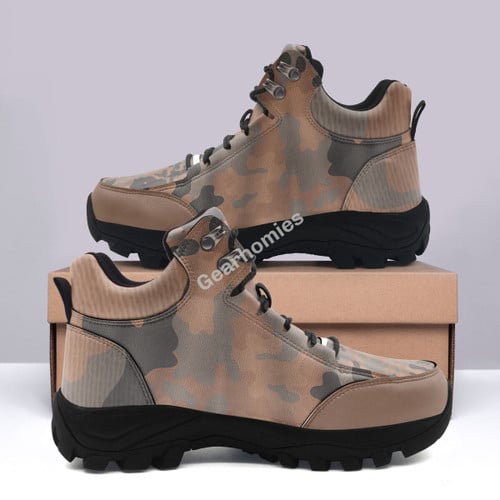 Eichenlaubmuster (Oak leaf A) World war II German Camo Hiking Shoes