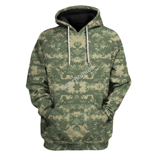 American ACU or Universal Camouflage Pattern (UCP) CAMO Hoodie
