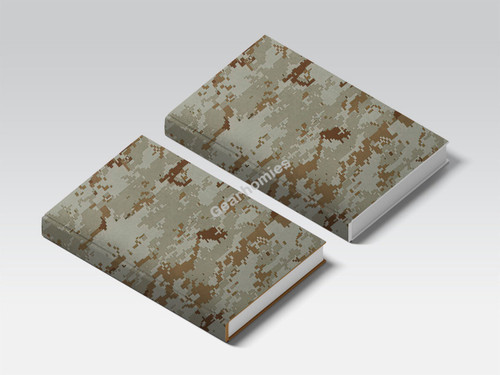 American Marine Pattern Desert CAMO Hardcover Journals