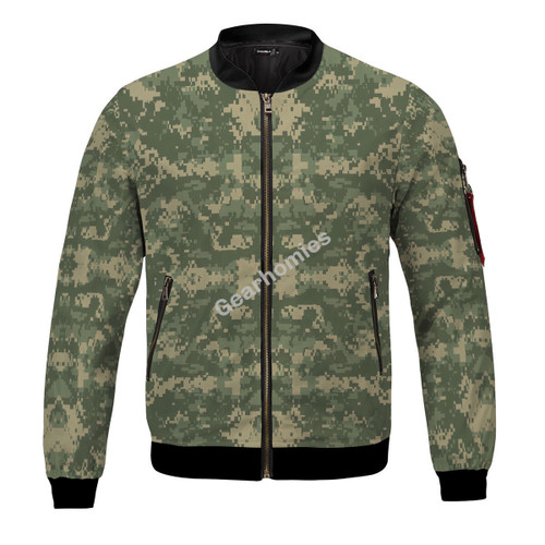 American ACU or Universal Camouflage Pattern (UCP) CAMO Bomber Jacket