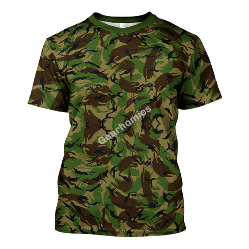 British Disruptive Pattern (DPM) Material British Armed Forces T-shirt