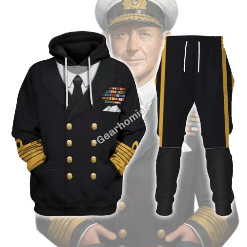 Admiral Of The Fleet Andrew Browne Cunningham "ABC" Historical Hoodies Pullover Sweatshirt Tracksuit
