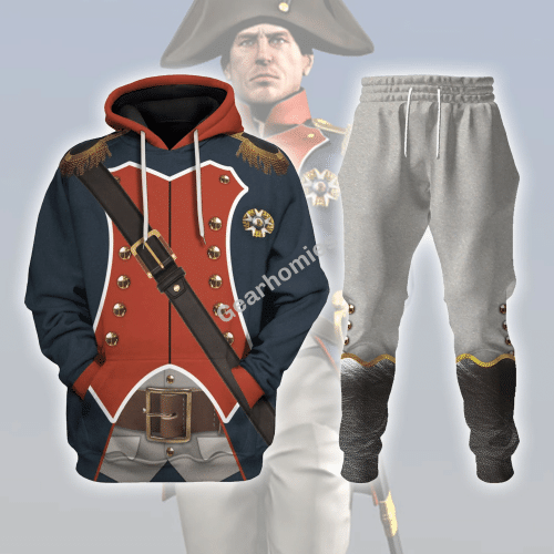 Napoleon Infantryman Historical Hoodies Pullover Sweatshirt Tracksuit