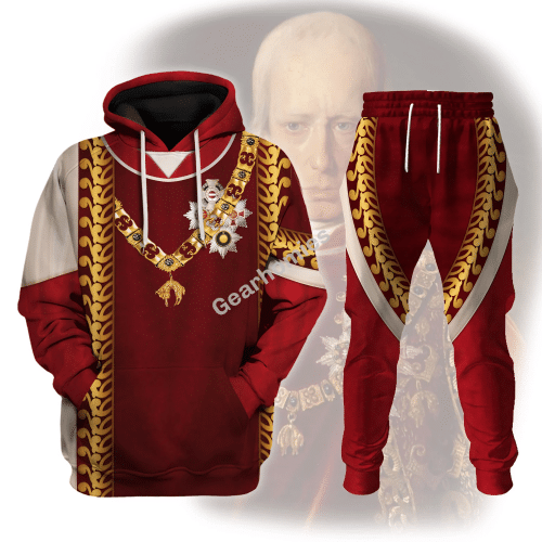 Francis II Holy Roman Emperor Historical Hoodies Pullover Sweatshirt Tracksuit