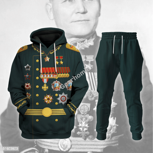 Ivan Stepanovich Koniev Historical Hoodies Pullover Sweatshirt Tracksuit