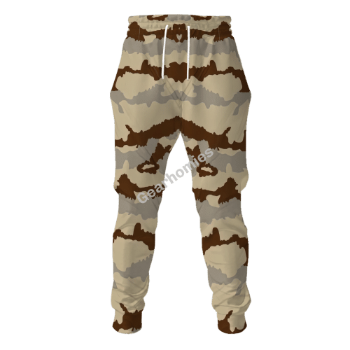 Camouflage Daguet Desert Camouflage Sweatpants
