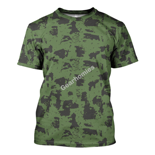 Australian Camouflage Patterns Australian Military Forces (AMF) Arose During the Vietnam War T-shirt