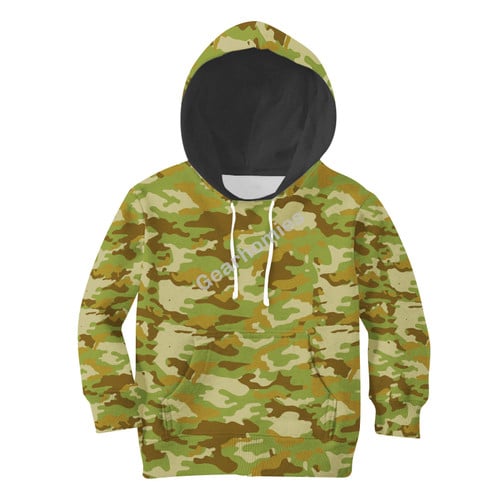 AMCU Australian Multicam Camouflage Uniform Kid Hoodie