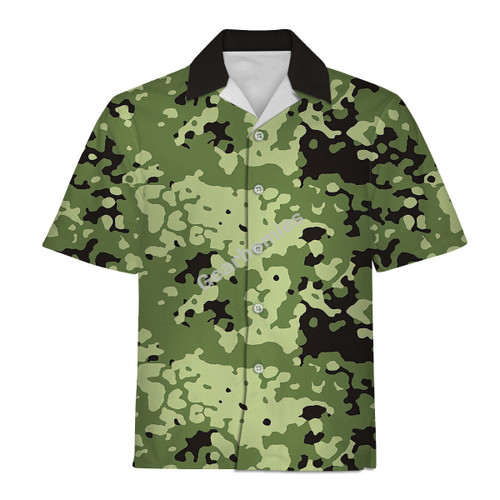 T/90 Danish Defence Hawaiian Shirt