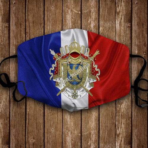 Napoleon Coat Of Arms Face Mask