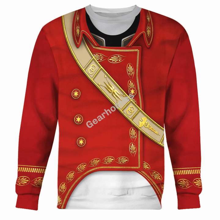 Gearhomies Unisex Sweatshirt Napoleon Bonaparte 3D Apparel