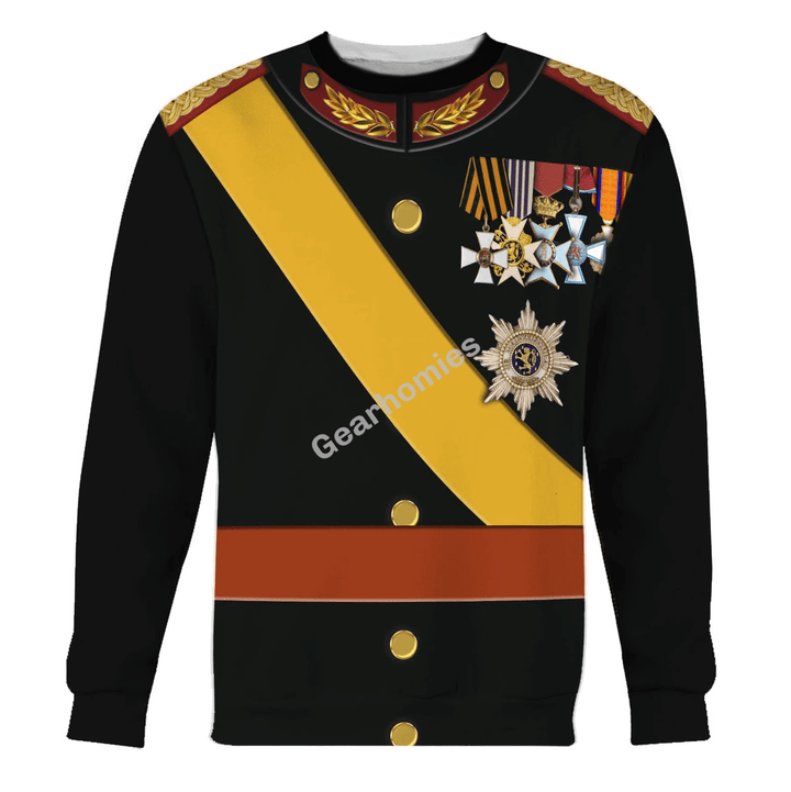 Gearhomies Unisex Sweatshirt Grand Duke of Luxembourg 3D Apparel