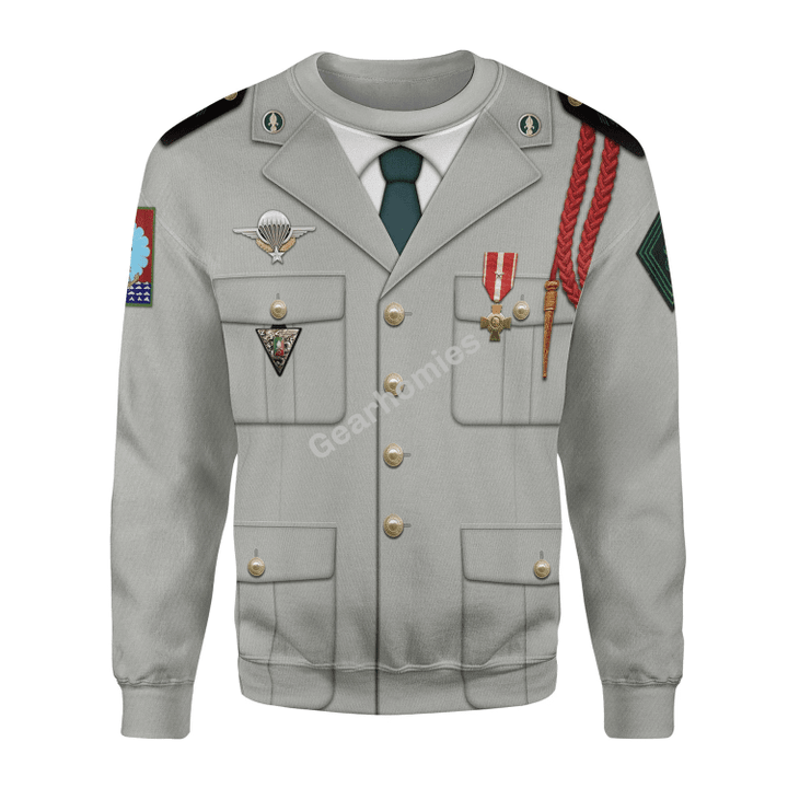 Gearhomies Unisex Sweatshirt French Foreign Legion 3D Apparel