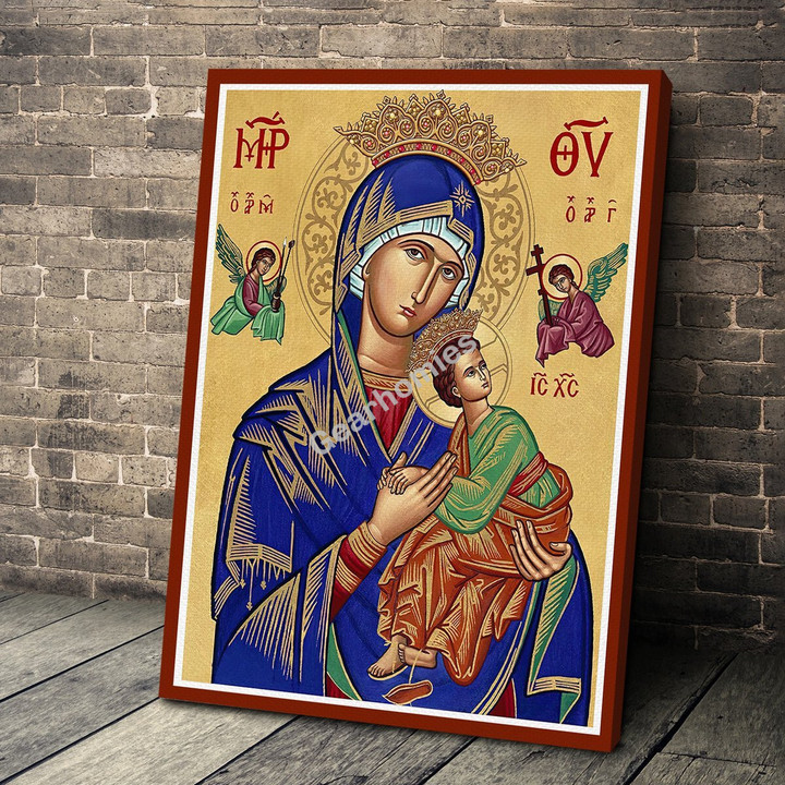 GearHomies Canvas Our Lady of Perpetual Help Crowned