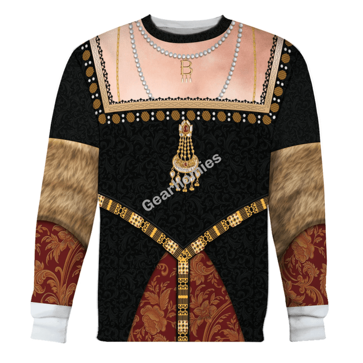 Gearhomies Unisex Sweatshirt Anne Boleyn 3D Apparel