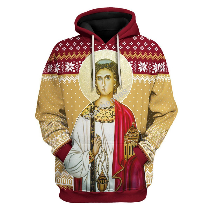 GearHomies Unisex Tops Pullover Sweatshirt Saint Stefan 3D Apparel