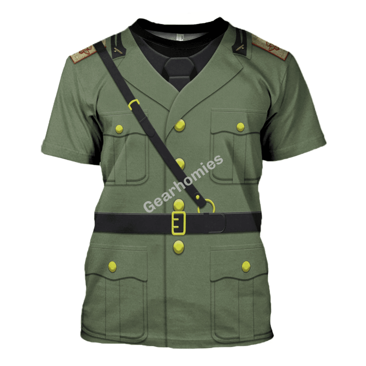Gearhomies Unisex T-Shirt Italian Military Of World War 2 3D Apparel