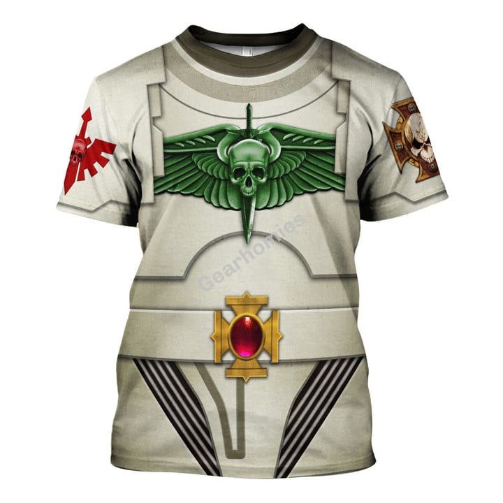 GearHomies Unisex T-shirt Terminator Armor Blood Angels 3D Costumes
