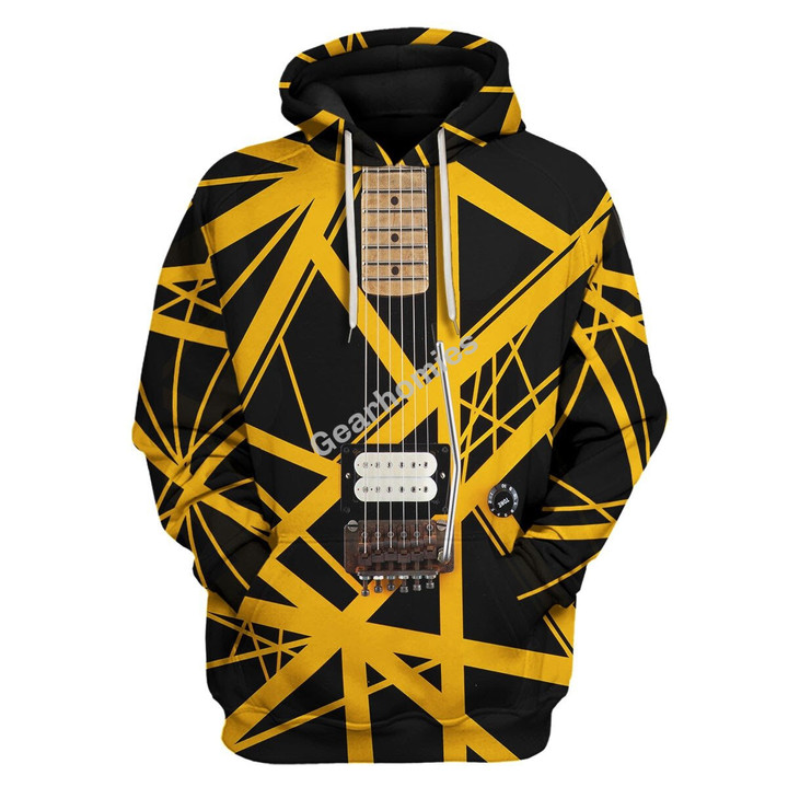 GearHomies Unisex Hoodie Limited Edition Guitar 3D Costumes