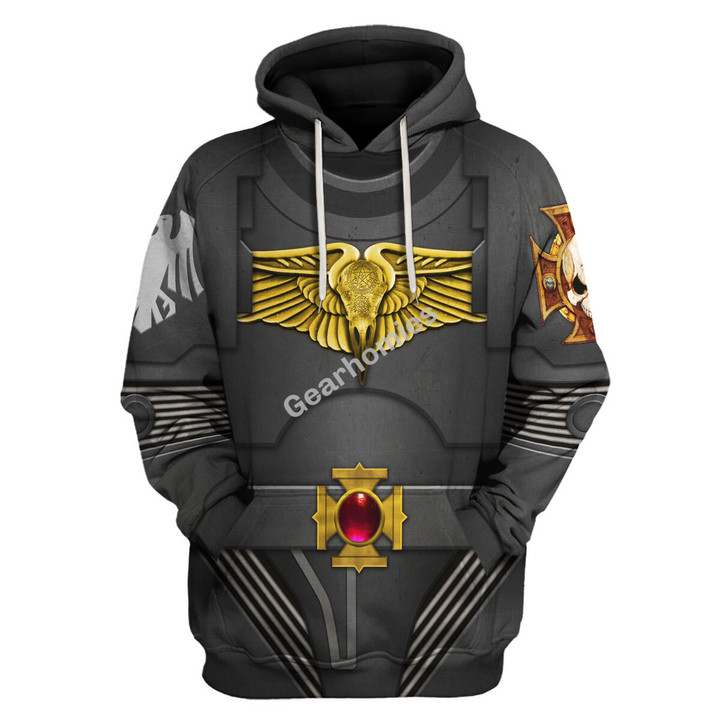 Raven Guard Indomitus Pattern Terminator Armor Hoodies Pullover Sweatshirt Tracksuit