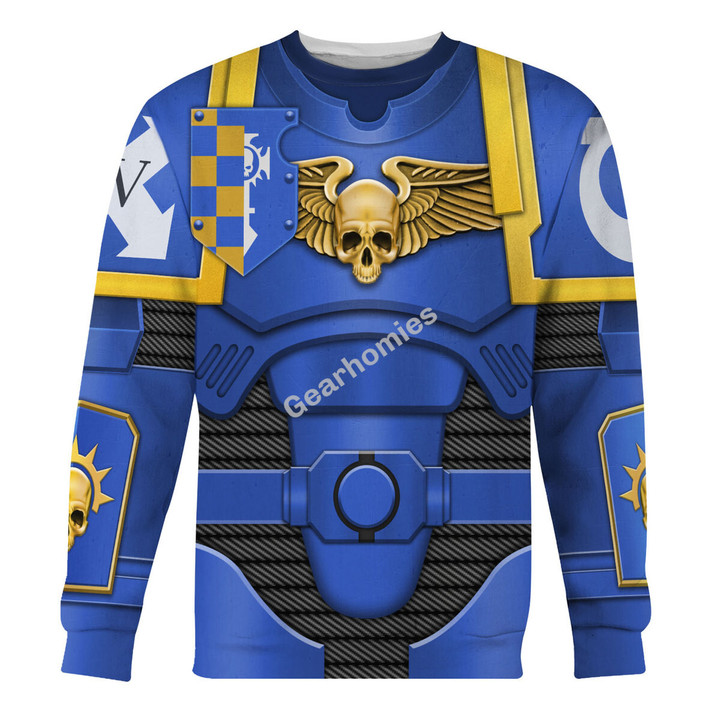 GearHomies Unisex Sweatshirt Primaris Lieutenant 3D Costumes