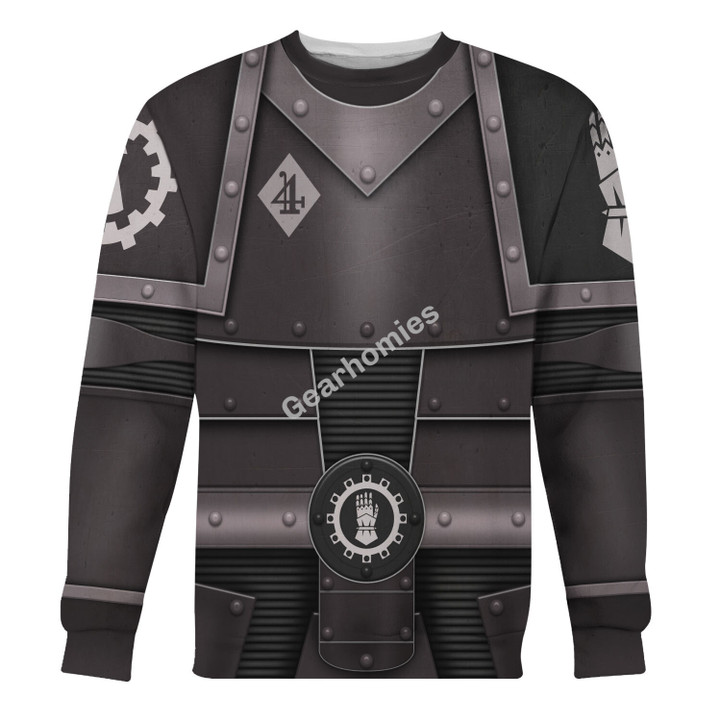 GearHomies Unisex Sweatshirt Pre-Heresy Iron Hands in Mark II Crusade 3D Costumes