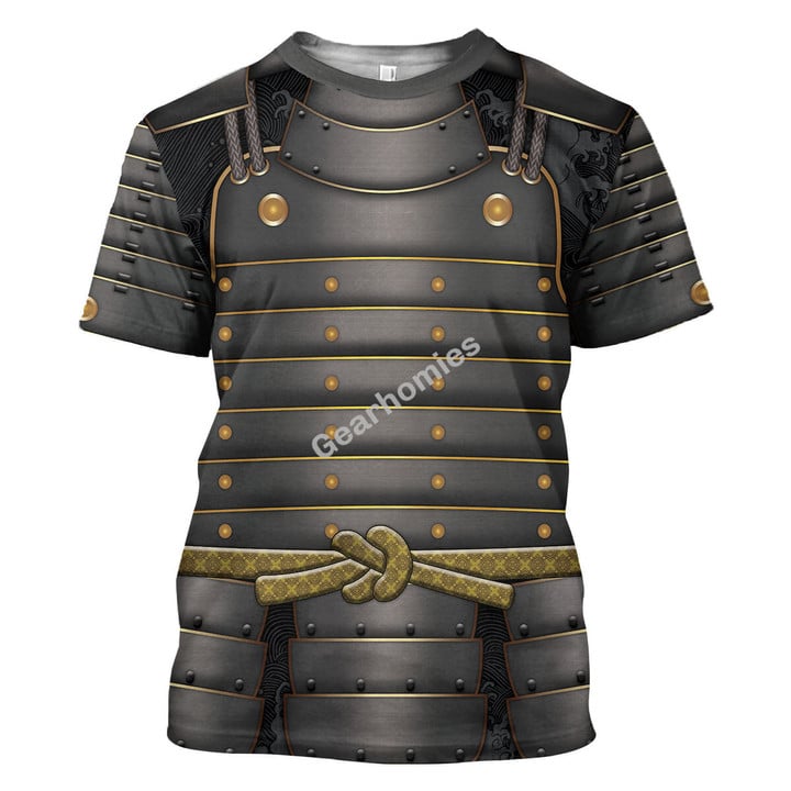 GearHomies Unisex T-shirt Modern Samurai 3D Costumes