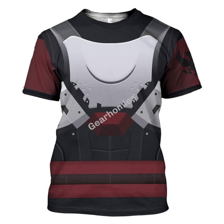 GearHomies Unisex T-shirt Commander Zavala 3D Costumes
