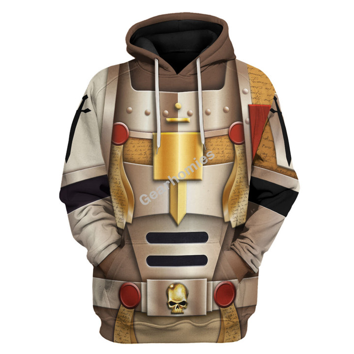 GearHomies Unisex Hoodie Grey Knights V2 3D Costumes