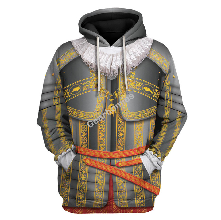 GearHomies Tracksuit Hoodie Pullover Sweatshirt Ambrogio Spinola 3D Apparel