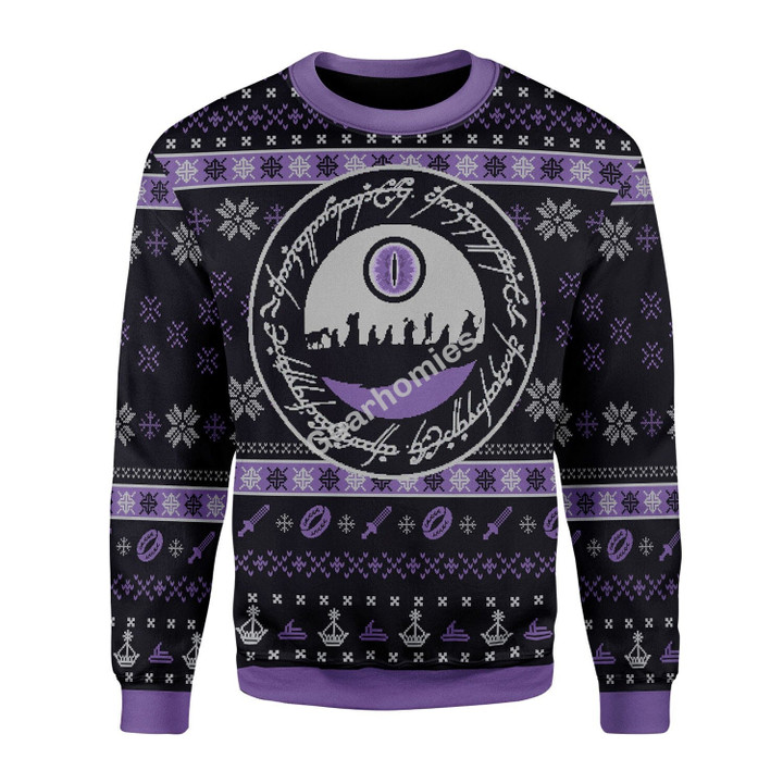 Merry Christmas GearHomies Unisex Christmas Sweater The Fellowship 3D Apparel