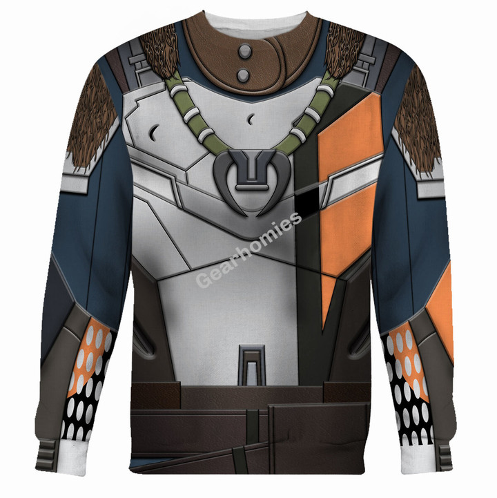 GearHomies Unisex Sweatshirt Lord Shaxx 3D Costumes