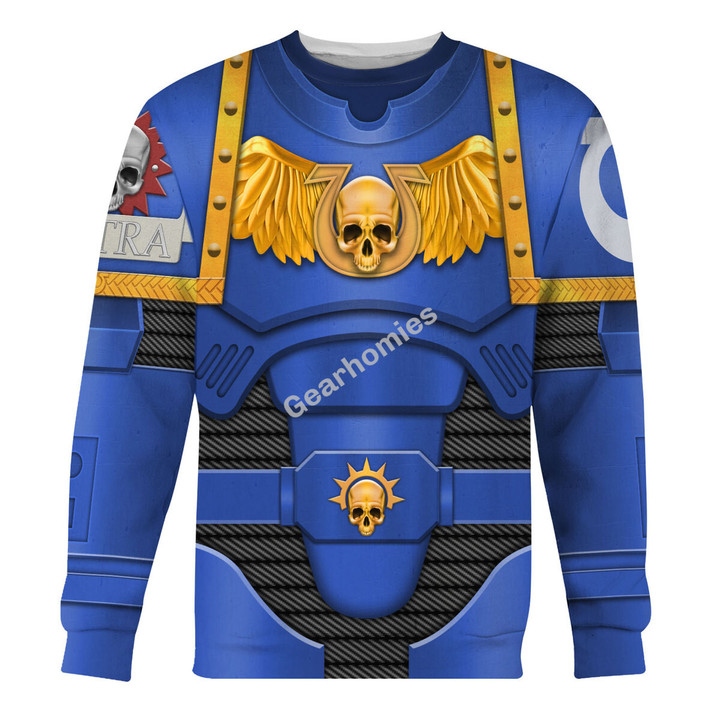 GearHomies Unisex Sweatshirt Space Marines Video Games V2 3D Costumes