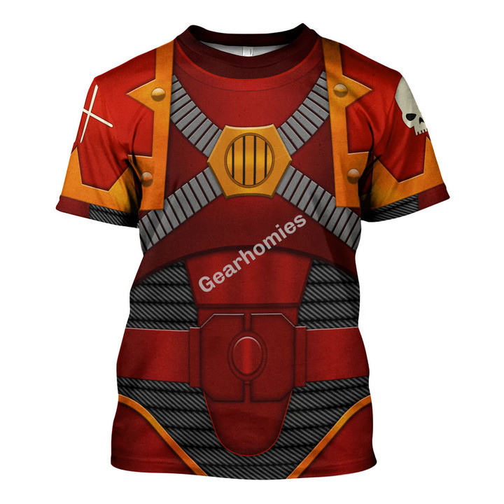 GearHomies Unisex T-shirt A Member Of The Brazen Beasts Khorne Daemonkin Warband 3D Costumes