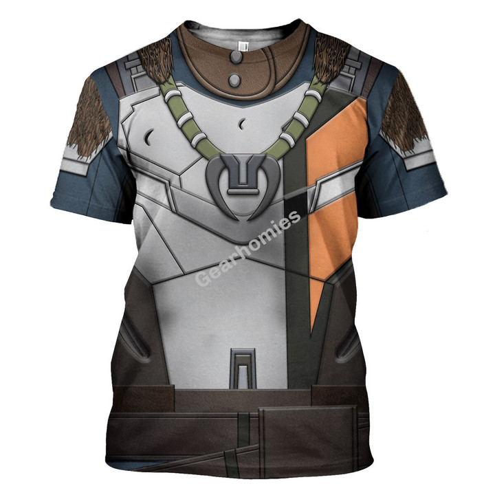 GearHomies Unisex T-shirt Lord Shaxx 3D Costumes