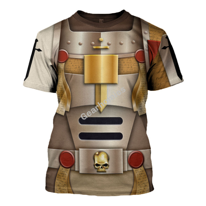 GearHomies Unisex T-shirt Grey Knights V2 3D Costumes
