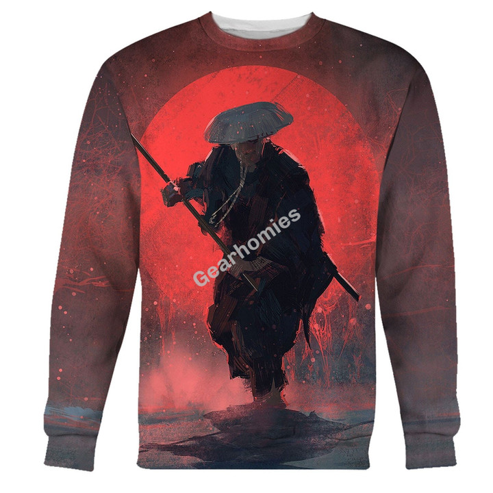 GearHomies Unisex Sweatshirt Samurai 002 3D Costumes