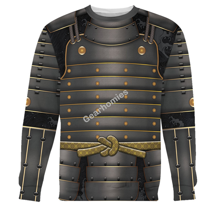 GearHomies Unisex Sweatshirt Modern Samurai 3D Costumes