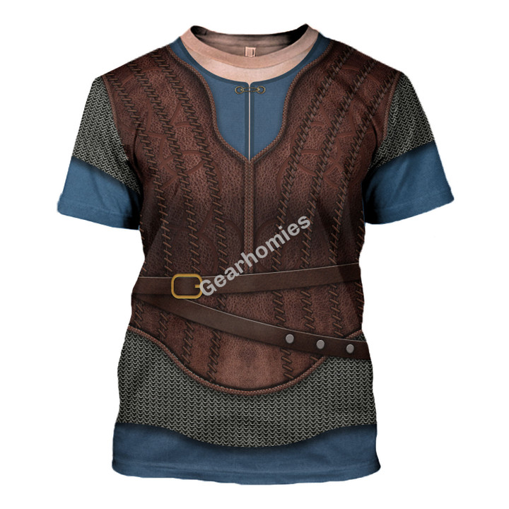 GearHomies Unisex T-shirt Lagertha 3D Costumes