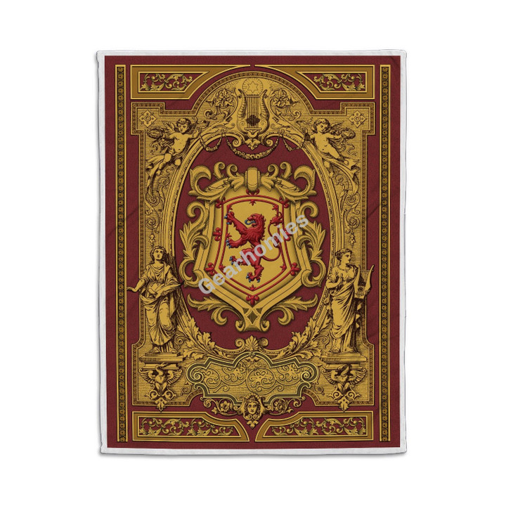 Royal Arms of Scotland Coat of Arms Blanket