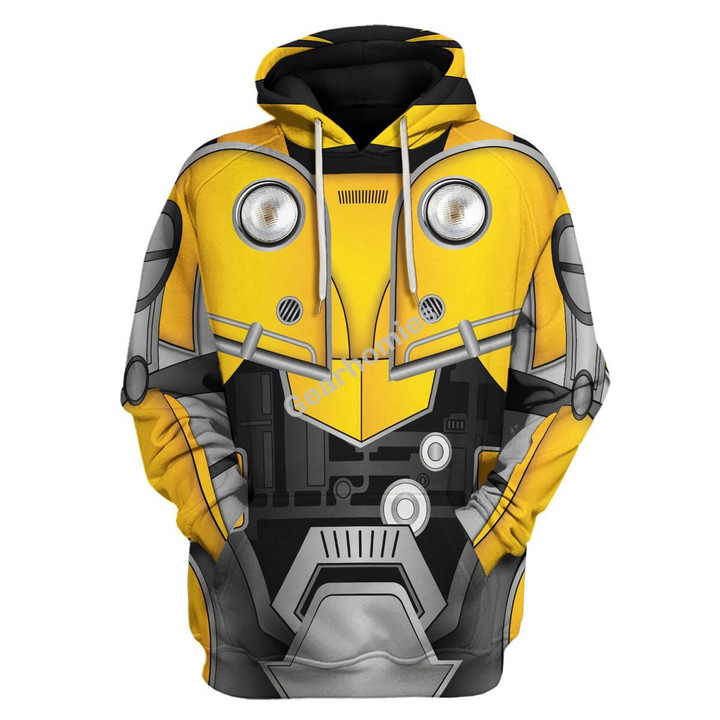 Transformers Bumblebee Transformers Robot Hoodie T shirt Sweatshirt Tracksuit